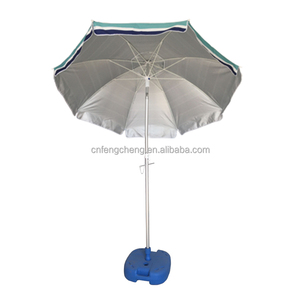 Parapluie de plage style espagnol UPF50 + Protection solaire coupe-vent pour Ibiza Marbella <span class=keywords><strong>vacances</strong></span> d'été - Product Image 4