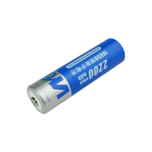 18650锂离子圆柱形可充电电池3.7v电压，用于小型手电筒 - Product Image 2