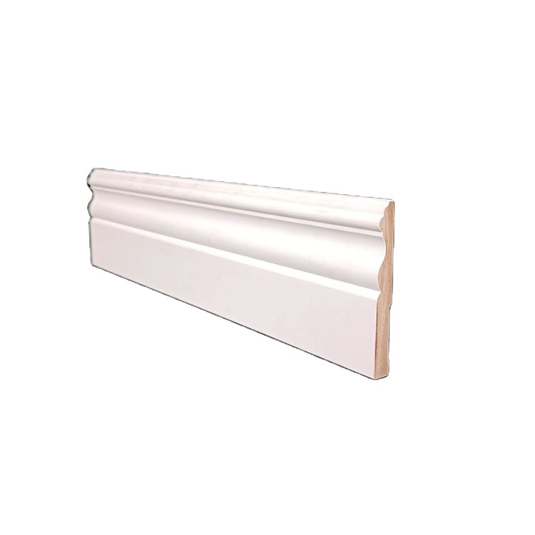 Внутренняя настенная декоративная основа, белая грунтованная доска mdf, литье, отделка, гибкая плинтус, Молдинг