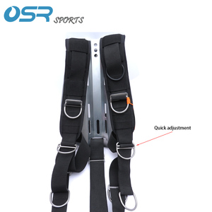 Barra Ajustable de Acero Inoxidable de Alta Calidad con Anillo en D para Bolsa de Equipo de Buceo, Cinturón, Cuerda, Barra Transversal Soldada Modelo 11217 Hecho en China - Product Image 3