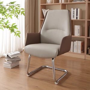 Silla de Oficina Giratoria de Cuero Moderna, Adecuada <span class=keywords><strong>para</strong></span> Computadora, Conferencias, Recepción, <span class=keywords><strong>Ajedrez</strong></span>, Juegos de Cartas y Aprendizaje - Product Image 3