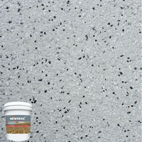 Nouvelles Tendances Peinture de Sol en Résine Effet Pierre Lavée Revêtement Extérieur en Pierre Naturelle Peintures de Pierre Lavée à la Résine Microciment Fabricant