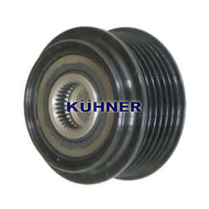 Dispositivo de rueda libre del alternador compatible con VAUXHALL MERIVA A 1.7 CDTi Diésel (KW: 74, HP: 100) de 09-2003 a 08-2005 - Product Image 1