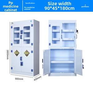 Armadietti Chimici in PP di Alta Qualità per Laboratori Scolastici, Armadietti per Reagenti e Armadietti per Stoccaggio Chimico - Product Image 6