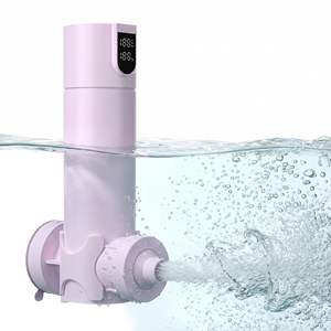 Jet de Bain pour Spa, Jet de Bain Portable Rechargeable Sans Fil pour <span class=keywords><strong>Baignoire</strong></span> avec Verrouillage par Aspiration, Mode Bulles - Product Image 1