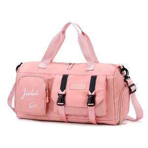 Sports Gym Bag with Wet Pocket &amp; Shoes Compartment Gym Bag for <strong>Women</strong> Lightweight Carryon <strong>Gymbag</strong> - Product Image 2