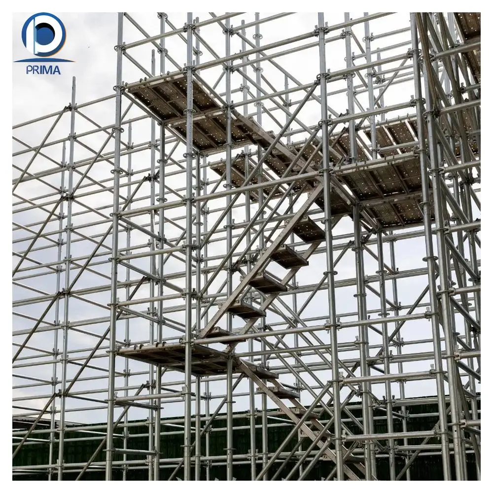 Prima modern scaffolding net construction safety practical design ringlock system scaffolding for sale ctric Kwikstage Scaffoldi