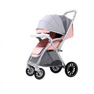 Cochecito de Bebé con Diseño de Dos Tonos y Barra Protectora Extraíble, Ideal para Importadores y Compras al por Mayor - Product Image 4