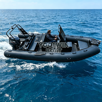 Bateau semi-rigide gonflable Orca Hypalon Alu RHIB Yoolwin 5,8 m Adventure Coastal Guard Heavy Duty (CE)