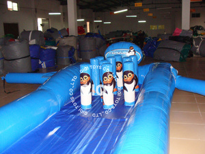 Alliance Commercial inflable gunge Splash Dunk Tank juego de ruleta juego deportivo para niños y adultos a la venta - Product Image 6