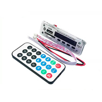 5V 12V sans fil BT Module de décodage 3.5mm Aux mode musique lecteur Mp3 décodeur carte enregistrement d'appel haut-parleur de voiture