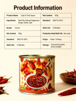 Sauce chili pour sautés, hot pot et marinades, pâte de piment rouge en conserve en vrac pour usage en restauration