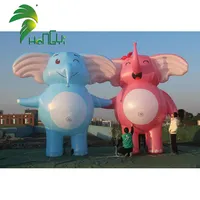 Large Outdoor Customized Design Cheap Advertising Inflatable Yard Elephant Shaped PVC Balloons