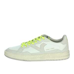 Sneakers da Uomo Victoria Bianche e Gialle 8806105 Scarpe di Tela alla Moda - Product Image 1