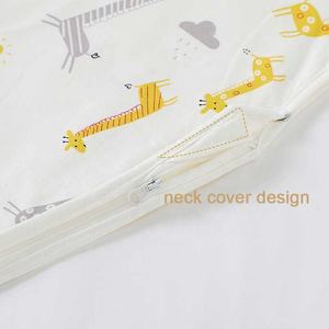 Sac de couchage Double face en coton biologique, sac de couchage pour bébé, avec fermeture éclair, 1,5 tog - Product Image 5