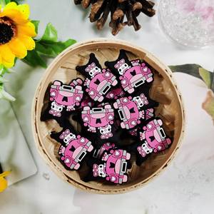 Mode Kouromi Form Säuglings armband Diy Bulk Molar Beiß spielzeug Designer Focal <span class=keywords><strong>Beads</strong></span> Silikon für Perlen Stift - Product Image 1