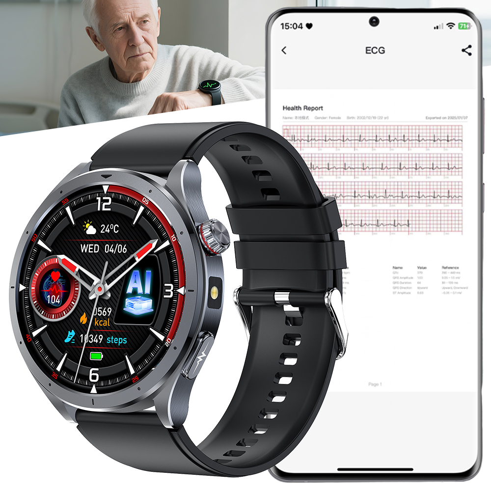 Cinturino in Silicone nero