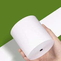 Premium ISO9001 gecertificeerde 70gsm 57x38mm thermische POS-rol, weinig stof, geen vastlopen, aangepaste formaten voor retail, café & restaurant
