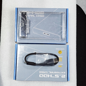 Caja Externa Transparente de Plástico para Disco Duro SATA de 2.5 Pulgadas, Adaptador USB 3.1 - Product Image 5