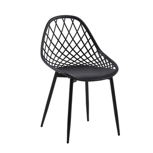 Chaise de salle à manger design nordique, style moderne et simple, dossier confortable pour table à manger à domicile, chaise de restaurant confortable - Product Image 1