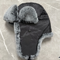 Gorro Ushanka QJ OEM Personalizado, Térmico, Cálido, de Invierno, Forrado de Felpa, Estilo Lei Feng, Cortavientos, con Protección para las Orejas, para Esquí y Ciclismo