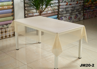 Rouleaux de nappe en plastique pvc en vinyle pour salle à manger Dubaï 137cm