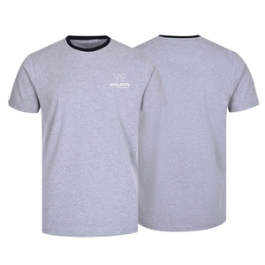 T-shirt sport à manches longues pour homme DZ 20610, 100% coton, 260g, imprimé numérique, design vierge, finition lavée - Product Image 2