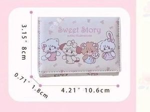 MK065 Großhandel Mikko Geldbörse mit Mehreren Kartenfächern, Geräumiger Kapazität, Dreifach-Faltbares Design Kawaii Mädchen Portemonnaie - Product Image 5