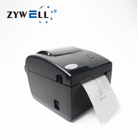 Máquina de etiquetas de impresión central para impresora de rollo de papel adhesivo térmico directo para pequeñas empresas