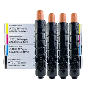 New T01 G72 G72 Gpr56 Cexv52 Compatible Copier Toner Cartridge For IR C60 650 700 710 750 800 810 850 910