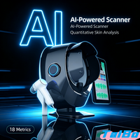 Outil d'analyse cutanée IA, scanner cutané 4D, analyseur de visage IA avec système de recommandation de produits pour les spas