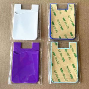 Giveaways Phone Case Holder Silicone Phone Card <b>Wallet</b> Multi Color in Stock Full Color Printed Card Holder - Product Image 6