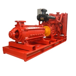 Động Cơ Máy Bơm Nước Ly Tâm Đa Cấp Ngang Áp Suất Cao 400 Psi Máy Bơm Nước Động Cơ Diesel - Product Image 1