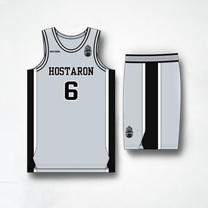 Hosteron Chất Lượng Cao Thêu Jersey Lưới Thoáng Khí Đồng Phục Bóng Rổ Tùy Chỉnh Bóng Rổ T Áo Sơ Mi Thăng Hoa Bóng Rổ Kit - Product Image 2