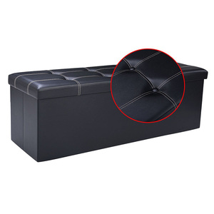<span class=keywords><strong>Venta</strong></span> caliente de productos para el hogar de cuero plegables banco de almacenamiento al aire libre - Product Image 3