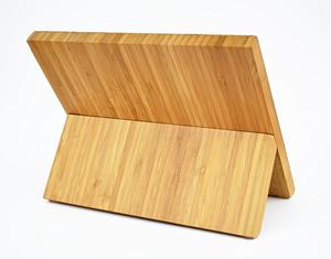 Porte-couteaux magnétique de bureau moderne en bois de bambou Étagère à couteaux de <span class=keywords><strong>cuisine</strong></span> multi-usages pour usage domestique Vente en gros - Product Image 3