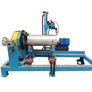 Posicionador de soldadura de tubería con brida de tanque Control PLC para soldaduras circulares y longitudinales - Product Image 4