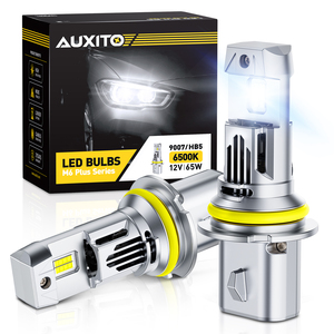 Ampoule antibrouillard LED AUXITO 9007 HB5 pour véhicules sportifs, sans scintillement, sans adaptateur requis, blanc froid 6500K, compatibilité véhicule 98% - Product Image 6