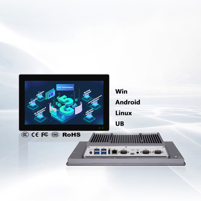 13.3/15/15.6 Inch Rugged Embedded Panel Pcs IP65 Waterproof Android Industrial Touch Screen Panel Pc