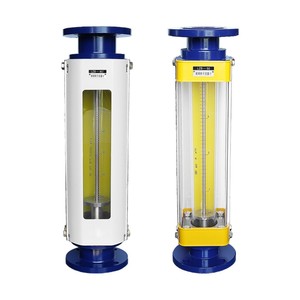 Débitmètre à rotor en verre en acier inoxydable et plastique LZB, produit OEM personnalisable pour la mesure du liquide, du gaz, de l'air, de l'eau et de l'huile - Product Image 1