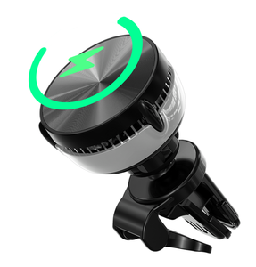 Nouveau support de téléphone magnétique pour voiture avec <span class=keywords><strong>chargeur</strong></span> rapide PD et refroidisseur GW03, fixation sur grille d'aération pour téléphone portable - Product Image 3