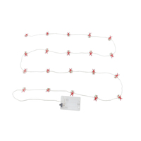 Cadeau mignon mini guirlandes lumineuses LED décoration d'intérieur de vacances pendentif rideau anniversaire ornements d'arbre de noël décorations à thème de fête