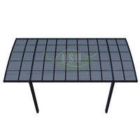 Tente auvent pour voiture en polycarbonate et aluminium – Abri de voiture en aluminium, auvent de garage, carport en aluminium