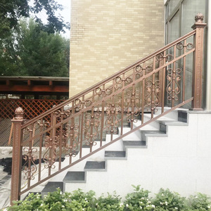 Phong cách đơn giản hiện đại cổ điển Cầu Thang sắt lan can tùy chỉnh nội thất sắt rèn lan can hiên lan can - Product Image 2