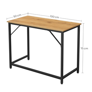 <span class=keywords><strong>VASAGLE</strong></span> <span class=keywords><strong>Scrivania</strong></span> da Ufficio 39 Pollici, Stile Semplice e Retrò, per Studio e Lavoro, Vendita all'Ingrosso - Product Image 5