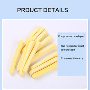 Éponge PVA - Tampon nettoyant facial compressible, se gonfle dans l'eau - Bande compressible - Coton démaquillant - Product Image 3