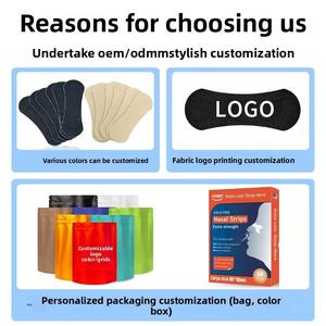 JINGDA Strip Hidung Berbahan Kain Non-woven Bersertifikat CE Model JDNS-02 untuk Dewasa - Menghentikan Mendengkur Meredakan Hidung Tersumbat Mendukung Tidur - Product Image 6