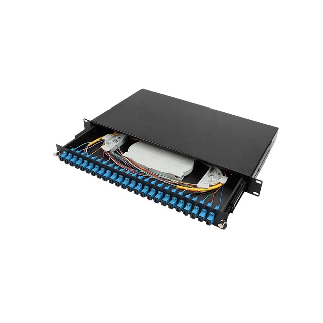 24 Port SC/LC/ST/FC Rack Mount Fiber Optical Patch Panel