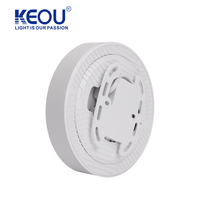 KEOU 20W plafonnier moderne salon installation facile interrupteur contrôle surface monté plastique marbre intérieur éclairage domestique