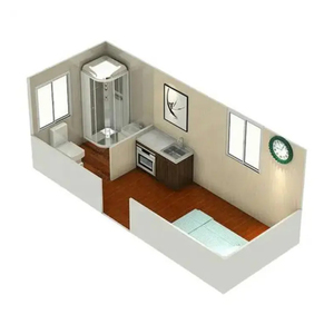 Bureau préfabriqué à la mode Installation rapide Conteneur modulaire Maison Mobile 20ft Perfab Flat Pack House - Product Image 6